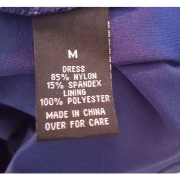 BY & BY COBALT BLUE LACE DRESS SZ.M EUC. - Picture 6 of 7